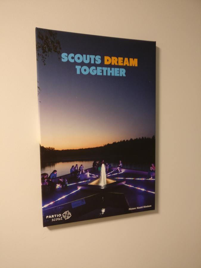 Partiotalon Retkeilymaja - Scouts Hostel ヨエンスー エクステリア 写真